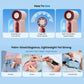 🎉Nur €4.99💨Mini-Handventilator mit LED-Anzeige –👍5-stufiger Turbo-Ventilator im Taschenformat.✨Über USB aufladbar, schnelle Kühlung für Reisen und beim Schminken. Das perfekte Geschenk.  Tragbare Kühlung