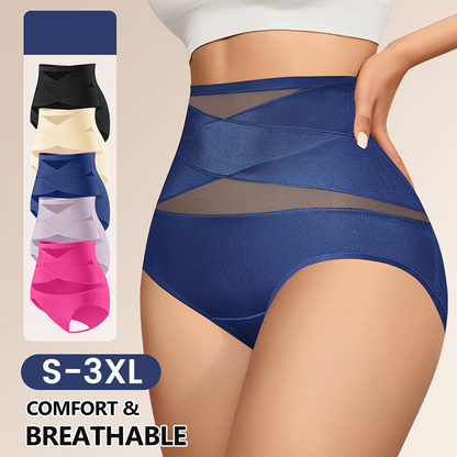 🌸 Letzter Tag – Kaufen Sie 1, erhalten Sie 3 Packungen! ✨Damen Unterwäsche mit hoher Taille und Bauchkontrolle